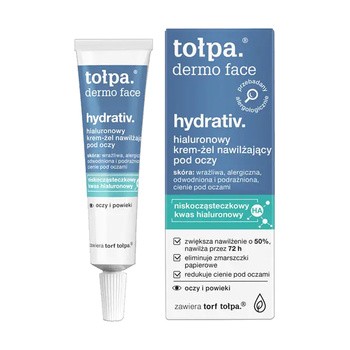 Tołpa dermo face hydrativ., krem-żel nawilżający pod oczy, 10 ml