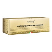 The Collagen Company Płynny Kolagen Morski z czystą biotyną, płyn, smak malinowy, 30 ml x 10 szt.
