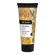 Bio Happy, żel pod prysznic Miechunka i Bursztyn, 200 ml