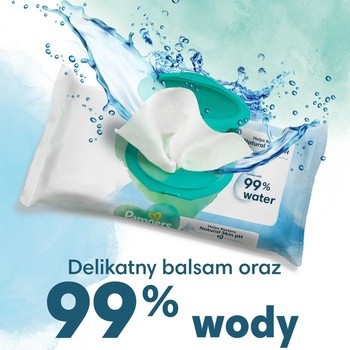 Pampers Harmonie Aqua, chusteczki nawilżane, 48 szt.