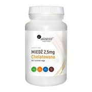Aliness Miedź Chelatowana 2,5 mg, tabletki, 100 szt.