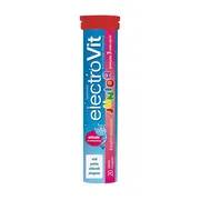 ElectroVit Junior, tabletki musujące, smak truskawkowy, 20 szt.