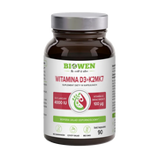 Biowen Witamina D3+K2MK7, kapsułki miękkie, 90 szt.