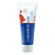 Curaprox Kids, pasta do zębów dla dzieci truskawkowa, bez fluoru, 60 ml