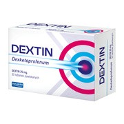 Dextin, 25 mg, tabletki powlekane, 30 szt.