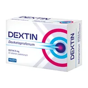 Dextin, 25 mg, tabletki powlekane, 30 szt.