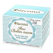 Nacomi, krem shea na dzień, 50+, z kwasem hialuronowym, 50 ml