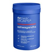 Bicaps Ashwagandha, kapsułki twarde, 60 szt.