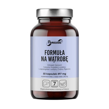 Panaseus Formuła na Wątrobę, kapsułki, 50 szt.