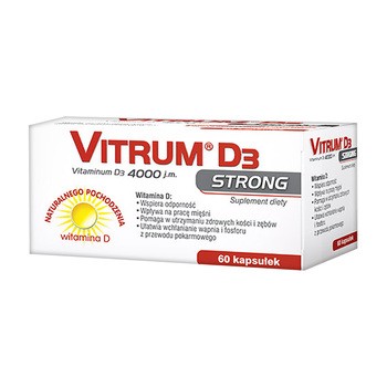 Vitrum D3 Strong, kapsułki, 60 szt.