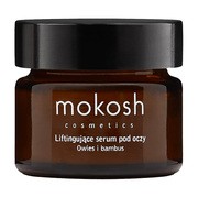 Mokosh, liftingujące serum pod oczy, owies i bambus, 15 ml