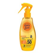 Dax Sun Active+, transparentny spray do opalania SPF50, 200 ml
