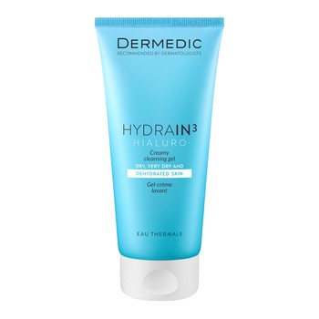 Dermedic Hydrain 3, kremowy żel do mycia, 200 ml