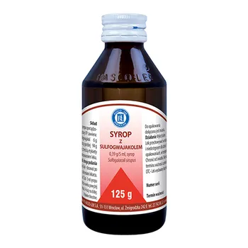 Syrop z sulfogwajakolem, 125 g