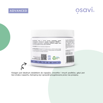 Osavi Kolagen, Włosy, Skóra i Paznokcie, proszek, 150 g