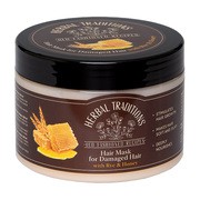 Herbal Traditions, Zboże i Miód, maska do włosów, 300 ml
