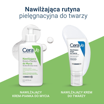 CeraVe, krem-pianka do mycia, 236 ml