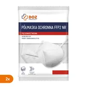 DOZ Product Półmaska ochronna FFP2 NR, pięciowarstwowa, 2 szt.