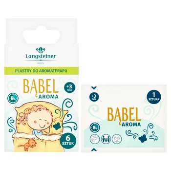 Bąbel Aroma, plastry do aromaterapii, 6 szt.