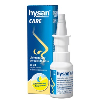 Hysan Care, aerozol do nosa, pielęgnujący, 20 ml
