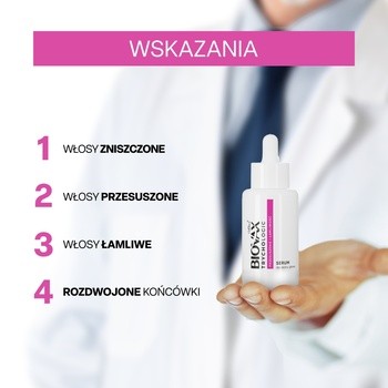 Biovax Trychologic Przesuszenie i Łamliwość, serum do skóry głowy, 50 ml