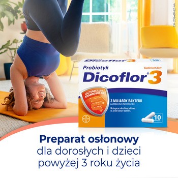 Dicoflor 3, kapsułki, 10 szt.