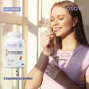 Osavi Kolagen typu II z kwasem hialuronowym, kapsułki, 60 szt.