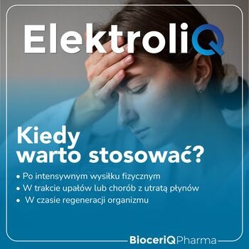 ElektroliQ, tabletki musujące, smak cytryny i pomarańczy, 20 szt.