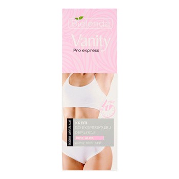 Bielenda Vanity Pro Express, krem do depilacji pink aloe, 75 ml