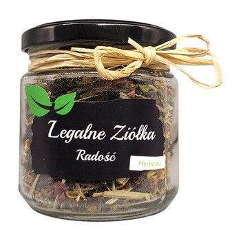 Legalne Ziółka, mieszanka ziół Radość, słoik, 40 g