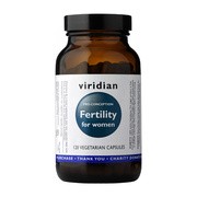 Viridian, Fertility for women Płodność dla kobiet, kapsułki, 120 szt.