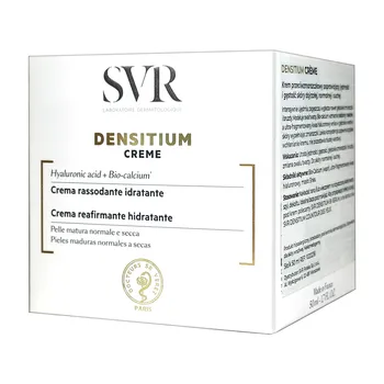 SVR Densitium Creme, krem przeciwzmarszczkowy poprawiający jędrność i gęstość skóry, 50 ml