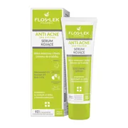 Flos-Lek Anti Acne 24H, serum kojące, skóra mieszana, tłusta, trądzikowa, 50 ml
