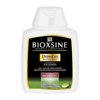 Bioxsine DermaGen For Women, szampon przeciw wypadaniu, włosy tłuste, 300 ml