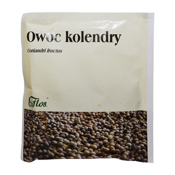 Owoc kolendry, zioło pojedyncze, 50 g (Flos)