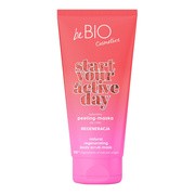 BeBio Start Your Active Day, peeling-maska do ciała regeneracja, 200 ml