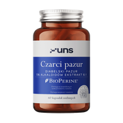 Uns Czarci pazur + Bioperine, kapsułki, 60 szt.