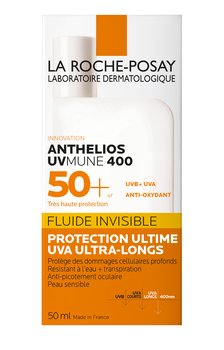 La Roche-Posay Anthelios, niewidoczny fluid SPF50+, 50 ml