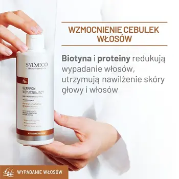 Sylveco Dermo Wypadanie włosów, szampon wzmacniający, 300 ml