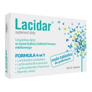 Lacidar, tabletki, 20 szt.
