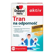 Doppelherz aktiv Tran na odporność, kapsułki, 120 szt.