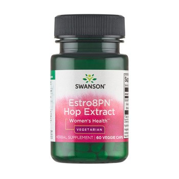 Swanson Estro8Pn Hop Extract, kapsułki, 60 szt.