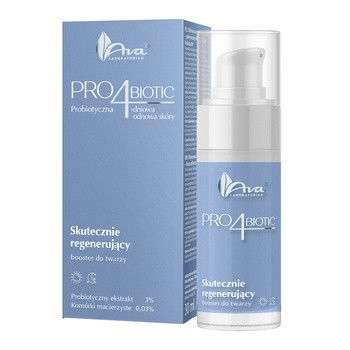 Ava Pro4Biotic, regenerujący booster do twarzy, 30 ml