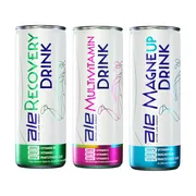 Zestaw ALE, Multivitamin Drink + MagneUp Drink + Recovery Drink, płyn, 250 ml