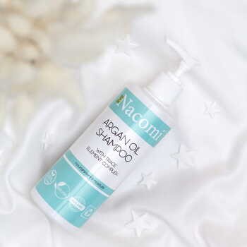 Nacomi, szampon wzmacniający z olejem arganowym, 250 ml