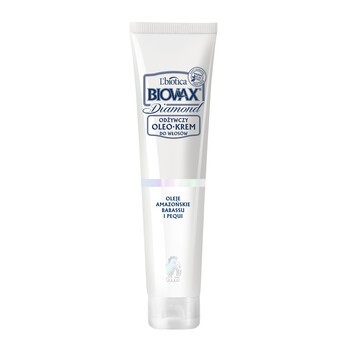 Biovax Glamour Diamond, Diamenty & Oleje Amazońskie, odżywczy oleo-krem do włosów, 125 ml