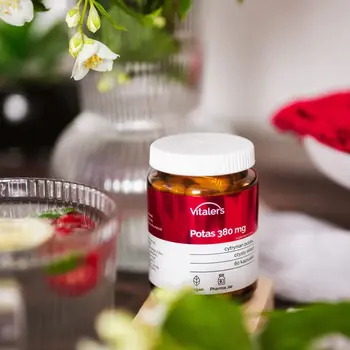 Vitalers Potas 380 mg, kapsułki, 60 szt.