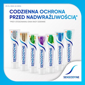 Sensodyne Extra Whitening, wybielająca pasta do zębów z fluorkiem, 75 ml