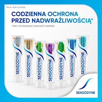 Sensodyne Extra Whitening, wybielająca pasta do zębów z fluorkiem, 75 ml