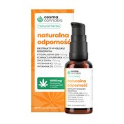 Cosma Cannabis Natural Herbs, Naturalna Odporność, olejek w kroplach, 30 ml